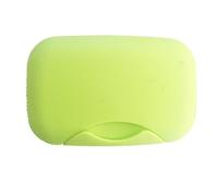 ZaH Boîte à savon macarons pour shampooing, après-shampooing, douche, savon pour les mains et petite serviette (grand, vert)