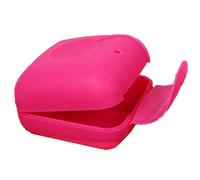 ZaH Porte-savon pour boîte à savon, petite taille, rose