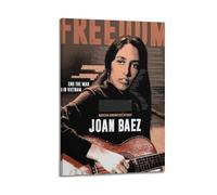 ZAHAABWS Poster décoratif sur toile de Joan Baez de chanteur et image d'art moderne pour chambre à coucher (60 x 90 cm)