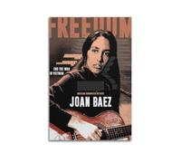 ZAHAABWS Poster décoratif sur toile de Joan Baez de chanteur et image d'art moderne pour chambre à coucher (50 x 75 cm)