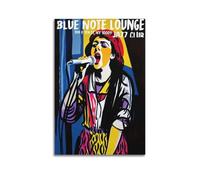 ZAHAABWS Poster décoratif sur toile de Joan Baez de la chanteuse et image d'art moderne pour chambre à coucher (40 x 60 cm)