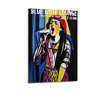 ZAHAABWS Poster décoratif sur toile de Joan Baez de la chanteuse et image d'art moderne pour chambre à coucher (40 x 60 cm)