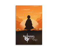 ZAHAABWS Poster décoratif sur toile The Beginning After The End - Impression d'art moderne pour chambre à coucher - 20 x 30 cm