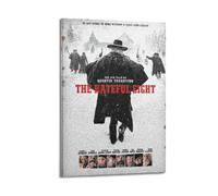 ZAHAABWS Poster du film The Hateful Eight - Impression sur toile - Décoration murale moderne pour chambre à coucher - 20 x 30 cm