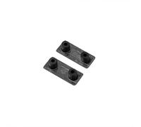 ZAHARA 2PCS D-Shell Rubber Foot Strips Pied en Caoutchouc pour Lenovo Thinkpad L14 20U5 Rubber Feet （Pieds Fins ）