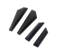 ZAHARA 4pcs DShell Rubber Foot Strips Pied en Caoutchouc pour MSI MS1581 Katana GF66 11UG Pieds en Caoutchouc pour boîtier pc Rubber Feet Noir
