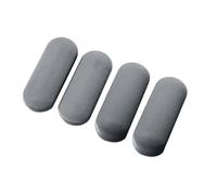 ZAHARA 4PCS Rubber Foot Strips Pied en Caoutchouc pour Dell Precision 3550 Rubber FEET(Grey)