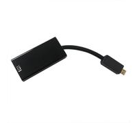 ZAHARA Adaptateur d'extension ethernet pour Mini HDMI USB to VGA ethernet LAN Adapter Cable