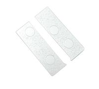 ZAHARA Autocollant pour Le Cache de la charnière de l'écran LCD Remplacement pour HP Probook 440 445 G11 EliteBook 640 645 G11 x8v Argent LCD Screen Hinge Cover Sticker