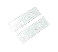 ZAHARA Autocollant pour Le Cache de la charnière de l'écran LCD Remplacement pour HP Probook 440 445 G11 EliteBook 640 645 G11 x8v Argent LCD Screen Hinge Cover Sticker