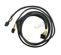 Zahara Câble d'alimentation 10 broches vers (6 + 8) pour HP ML350 Gen9 et GPU 120 cm