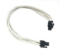 ZAHARA Câble d'alimentation 8 Broches vers PCIE 8 Broches (6 + 2) Remplacement pour Silverstone SSTPP07PCIW, Blanche