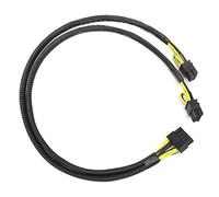 ZAHARA Câble d'alimentation GPU 10 broches vers double connecteur 8 broches (6+2) PCIe pour HP ProLiant DL380 G6 - Adaptateur pour carte graphique 50 cm