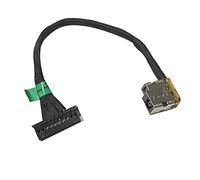 ZAHARA CÂBLE DE CONNECTEUR DE Jack d'alimentation DC in pour HP Omen 17-cb0002ca 17-cb0020nr 17-cb0030nr (200W) L52814-S42 DC Jack
