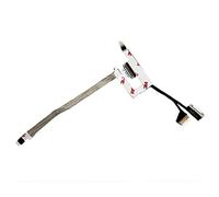 Zahara Câble d'écran LCD de remplacement pour DELL INSPIRON 13 5368 5378 5379 P69G FTRJC 450.07R01.0001