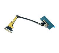 Zahara Câble flexible de rechange pour écran LCD 40 broches pour Lenovo Legion 5 15IAX10 83F0 Legion 5 15IRX10 83LY Legion 5 15AHP10 83M0 MY5A4 5C10R99675 5C10S31493 DC02C01AA4 J00