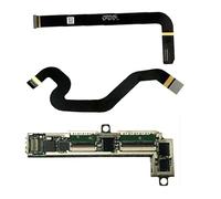Zahara Câble LCD + écran tactile Digitizer Flex Cable Ruban + Petite carte de rechange pour Microsoft Surface Pro 4 1724 X934118-002 (câble LCD + câble flexible tactile + carte)
