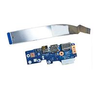 ZAHARA Carte Audio USB avec câble pour Lenovo Legion Y520-15IKBN 80WK/Y520-15IKBA 80WY NS-B191 5C50N00230 Carte de Port de Charge Audio Port USB Audio Volume Connector Board