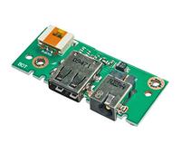 ZAHARA Carte de Port Charge DC Jack d'alimentation pour ASUS X401A X501A F301A F401A F501A X301A X401A-WX487H X401A-BHPDN41 X401A-RBL4 60-NLOIO1001 Charging Port Connector Small Board Card