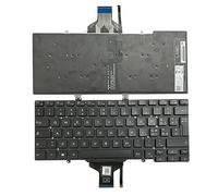 ZAHARA Clavier Italien IT pour Ordinateur Portable, Clavier Noir rétroéclairé IT pour Dell Latitude7400 3400 5400 P98G 7410 5401 5411 P98G008 Series 0V2RM9 CN0V2RM9 SN7282BL PK132EE3B18 SG974002KA