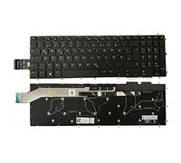 ZAHARA Clavier rétroéclairé en Allemand, GR German Clavier pour Dell M15 M17 Series R1 0PNYM0