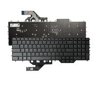 Zahara Clavier rétroéclairé US RVB noir de remplacement pour Dell Alienware M17 R2/M17 R3 019PK2 PK132VQ2C01