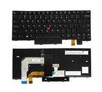 Zahara Clavier US rétroéclairé de remplacement pour ordinateur portable Lenovo IBM ThinkPad 01AX569 SN20L72890 01AX487/ /T470 20HD 20HE 20JM 20JN, A475 20KL 20KM, T480 20L5 20L6, A485 20MU 20MU 20MU