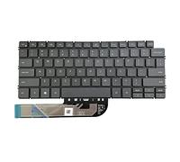 Zahara Clavier US rétroéclairé pour ordinateur portable Dell Inspiron 7490 Vostro 5390 5391 5490 5590 Latitude 3301 3410 Noir