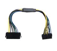ZAHARA Connecteur de câble d'alimentation ATX Normal pour Cartes mères pour HP z420 z620 (24p à 18p) 28CM Power Cable Connector