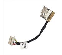 ZAHARA DC Power Jack Alimentation Prise Charge pour HP 17-by, X360 M6-W M6-P M6-AQ M6-AR Series, 14M-BA 15-AU M3-U Series, Pavilion 11-K 15-BK and Chromebook 11 G5 DC Jack/Power Jack/Charging Port