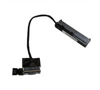 ZAHARA Disque Dur HDD SATA Connecteur de câble de HDD pour HP Pavilion 15-N 15-F 14-N 14-N019NR TPN-Q129 132 130 10-E010NR 10-E Series HDD SATA DD0JW6HD000 Hard Drive HDD Connector HDD Cable