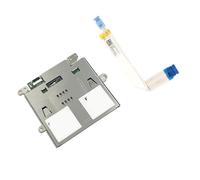 ZAHARA FFC Câble + Smart Card Reader pour Lenovo ThinkPad T14 Gen 4 21HD 21HE 21K3 21K4 P14s Gen 4 21HF 21HG 21K5 21K6 P14s Gen 3 21J5 21J6 Flex Cable+Smart Card Reader