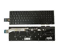ZAHARA Français Keyboard FR Keyboard Laptop pour Dell M17 ALW17M M15 ALW15M R1 P79F P79F001 0M1PTY FR Keyboard Layout Laptop(Backlit)