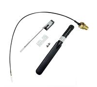 ZAHARA Kit d'antenne sans fil Mini WiFi pour Lenovo ThinkCentre M70q/ M75q Gen 2/ M80q/ M90q Gen 2/ M90q Tiny/ M70s/ M75s/ M80s/ M90s 5A30W89210 5A30W89206 5A30W89206 5A30W892088 Couleur : noir