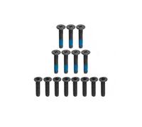 ZAHARA kit vis châssis Ordinateur Portable Housse de Base Fixation pour ASUS ROG Zephyrus M15 GU502 GU502LW GU502LU GU502LV GU502LWS GU502GU GU502GV GU502DU Noir Bottom Case Laptop Screws
