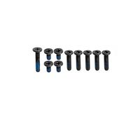 ZAHARA kit vis châssis ordinateur portable housse de base fixation pour ASUS Vivobook 16X OLED K3605 K3605VC K3605VV K3605VU K3605VA K3605ZV K3605ZU K3605ZC K3605ZF Noir bottom case laptop screws