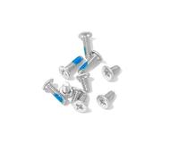ZAHARA kit vis châssis Ordinateur Portable Housse de Base Fixation pour ASUS Vivobook S14 S3407 S3407VA S3407CA Argent Bottom Case Laptop Screws