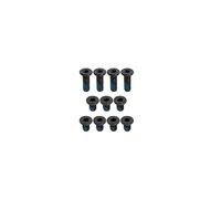 ZAHARA kit vis châssis ordinateur portable housse de base fixation pour ASUS Zenbook S 13 OLED UX5304 UX5304MA UX5304VA Noir bottom case laptop screws(11PCS/1 ensemble 4longues 7courtes)