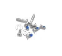 ZAHARA kit vis châssis Ordinateur Portable Housse de Base Fixation pour Dell Inspiron 16 Plus 7640 P132F Argent Bottom Case Laptop Screws