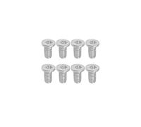 ZAHARA kit vis châssis Ordinateur Portable Housse de Base Fixation pour Dell xps 17 9720 P92F003,xps 17 9730 P92F004,XPS 16 9640 P129F Argent Bottom Case Laptop Screws