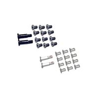 ZAHARA kit vis châssis Ordinateur Portable Housse de Base Fixation pour Dell XPS 7590 9570,Precision 5530 5540 Vis pour Coque inférieure d'ordinateur Portable(14PCS)