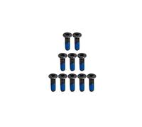 ZAHARA kit vis châssis Ordinateur Portable Housse de Base Fixation pour Lenovo ideapad C340-14IWL 81N4 ideapad C340-14API 81N6 ideapad C340-14IML 81TK Noir Bottom Case Laptop Screws