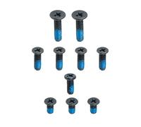ZAHARA kit vis châssis ordinateur portable housse de base fixation Remplacement pour ASUS Vivobook 16 Flip TP3607 TP3607SA TP3607SH TP3607SA-MS77T TP3607SA-SI155W Lower Bottom Base Cover Case Screws