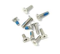 ZAHARA kit vis châssis Ordinateur Portable Housse de Base Fixation Remplacement pour ASUS Vivobook 16 Flip TP3607 TP3607SA TP3607SH Gris Bottom Case Laptop Screws