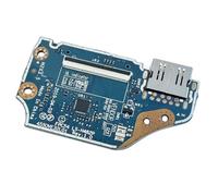 Zahara Lecteur de carte SD USB avec câble ruban flexible FFC de remplacement pour HP Omen 15-DH 15t-ch FPC54 LS-H482P L61542-001 L57317-001 15-DH0015NR 15-DH002NR