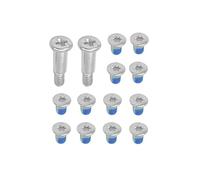 Zahara Lot de 14 vis de remplacement pour Dell Precision 5510 5520 5530 5540 Argenté