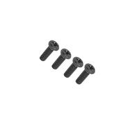 ZAHARA Lot de 4 vis de remplacement pour Dell G15 5510 5511 5520 5521 Noir