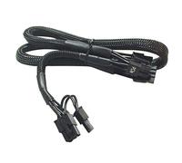 ZAHARA Lot de 5 Câble d'alimentation Remplacement pour C Orsair RM550X RM650X RM750X RM1000X RM750 RM850 SF450 PCIE 8 Broches GPU HX RM 750mm Type 4 HX1200 RM1000i