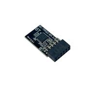 ZAHARA Module TPM 2.0 SPI 12 Broches avec Infineon SLB9670 pour Gigabyte Motherboard Z590 D Z590M Z590M Gaming X Z590 AORUS Ultra Z590 UD Z590 Vision G Clé de Bus pour Un calcul sécurisé