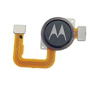 ZAHARA Noir Capteur Flex de Lecteur d'empreintes digitales du Bouton d'accueil pour Stylet Motorola Moto G (XT2043-4)
